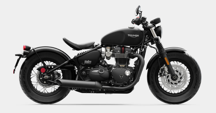 トライアンフ大阪 試乗車 Bonneville Bobber Black